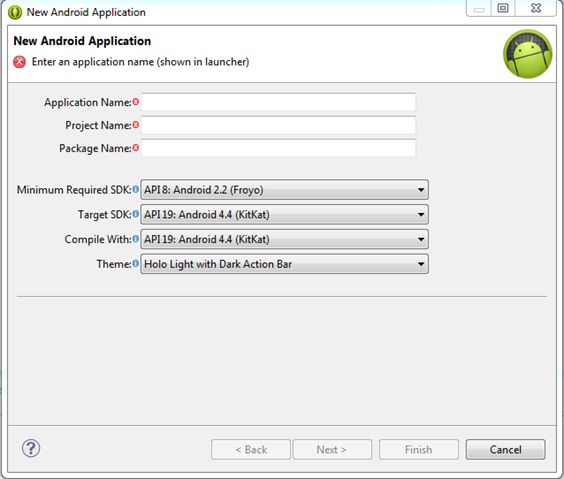 New Android Application